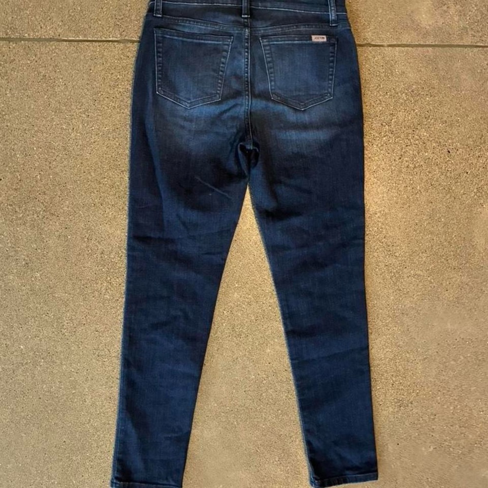 Joe's Jeans Dark Blue Ankle & Cropped Women's Jeans - Picture 6 of 7